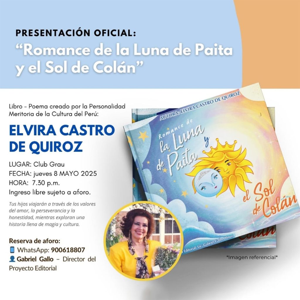 Presentación oficial: «Romance de la Luna de Paita y el Sol de Colán»